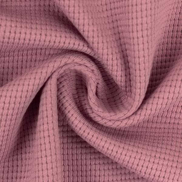 1,50 m Swafing Clarissa Waffeljersey Uni Altrosa 436